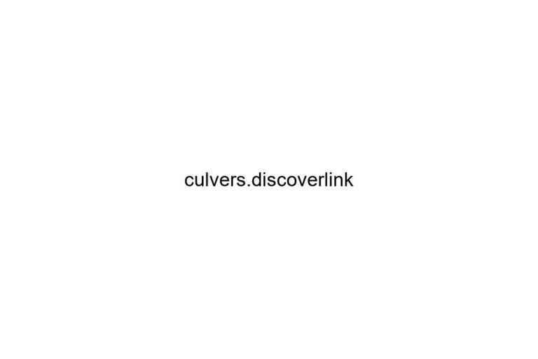 culvers discoverlink