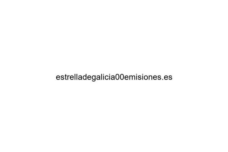 estrelladegalicia00emisiones es