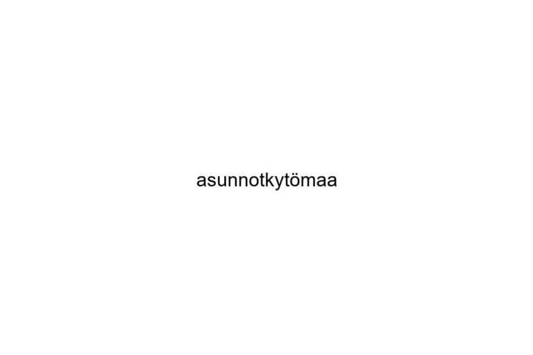 asunnotkytmaa