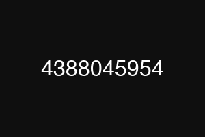 4388045954