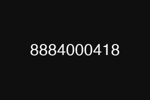 8884000418